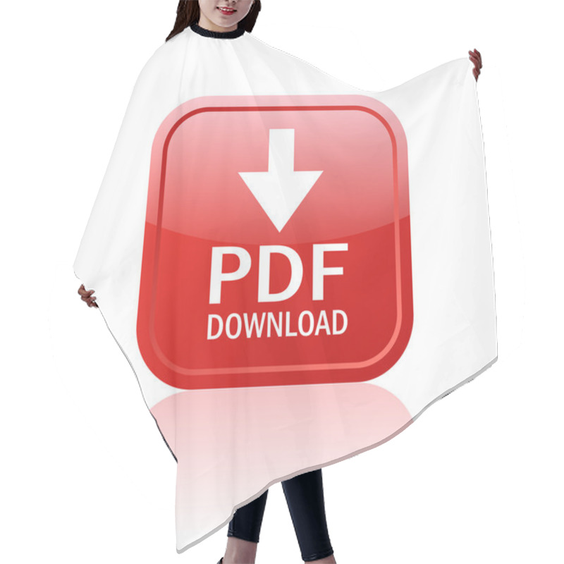 Personality  Pdf Download Button Hair Cutting Cape