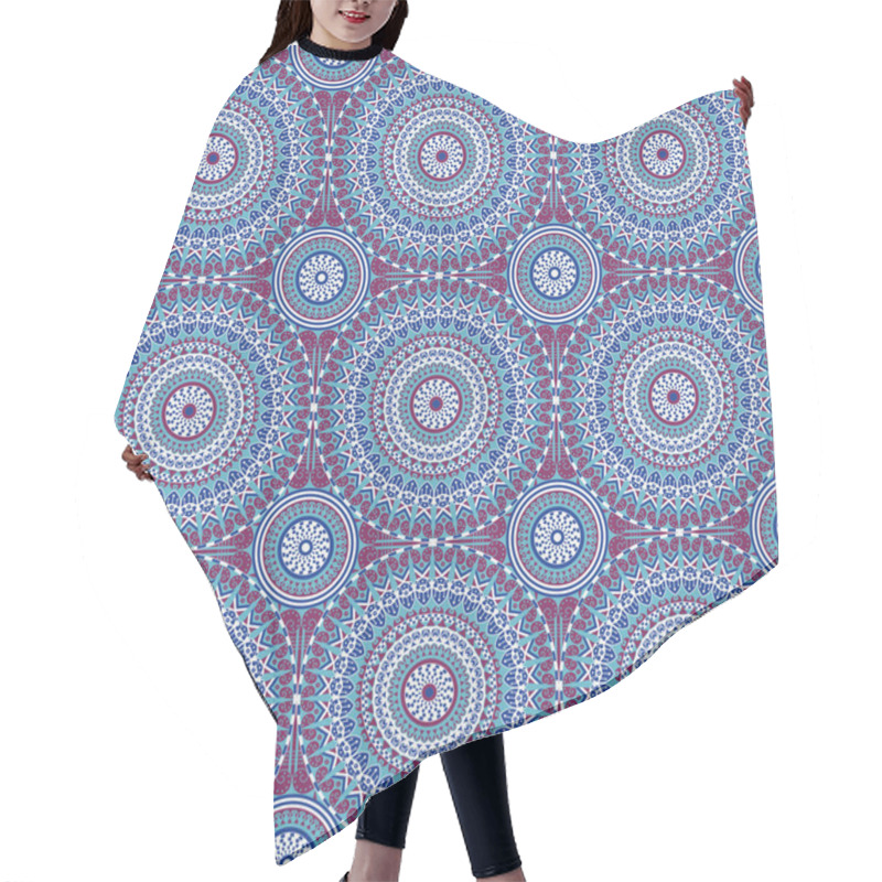 Personality  Abstract Pattern Seamless Hair Cutting Cape