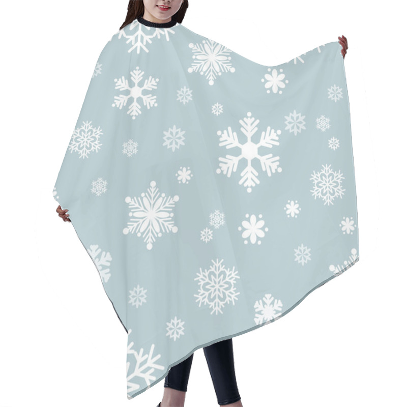 Personality  Snowflakepattern1 Hair Cutting Cape