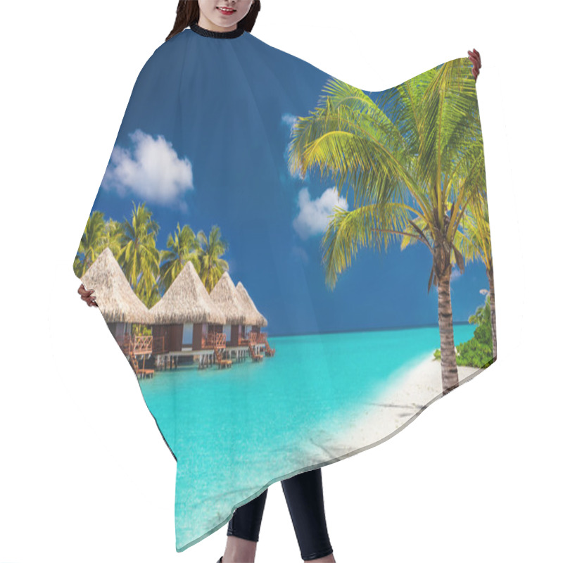 Personality  Natural Laid-back Tropical Beach Hair Cutting Cape