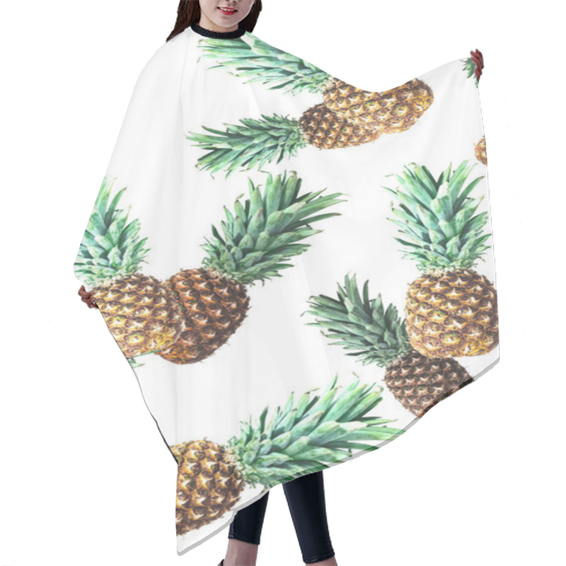 Personality  Ripe Fresh Pineapples  Hair Cutting Cape