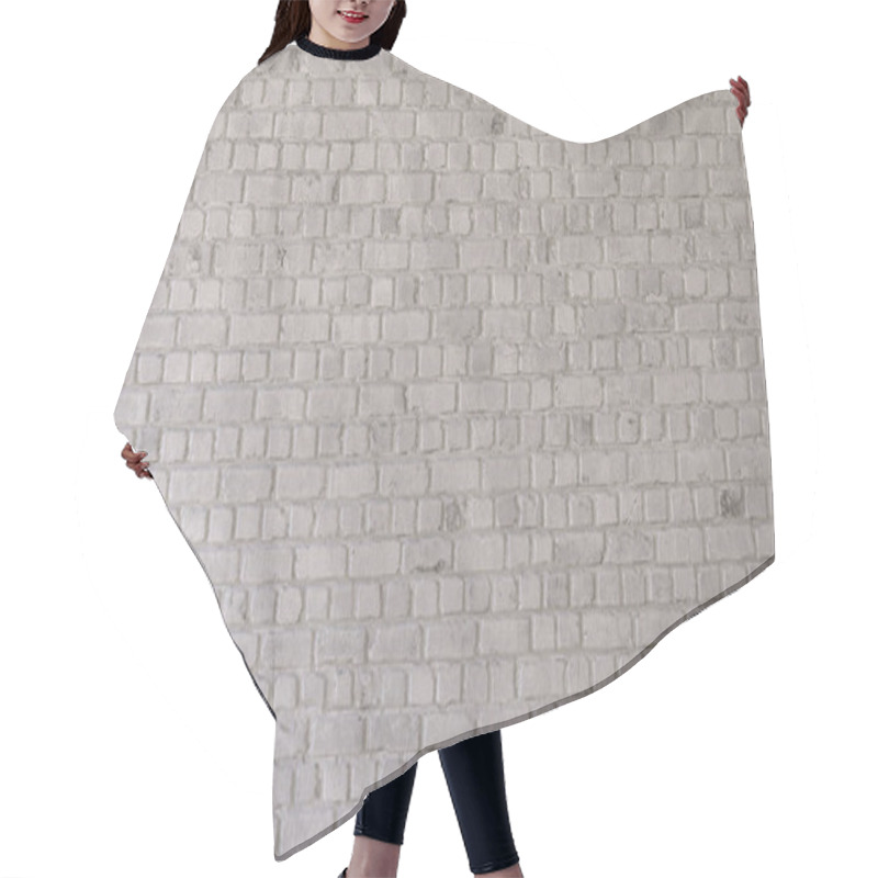 Personality  Cracked And Chipped Masonry Work Textured Template Hair Cutting Cape