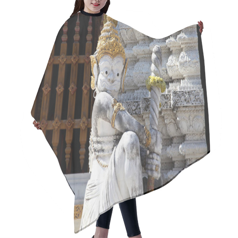 Personality  Sculpture, Architecture And Symbols Of Buddhism, Thailand Hair Cutting Cape