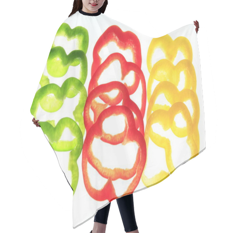 Personality  Pepper Slices Hair Cutting Cape