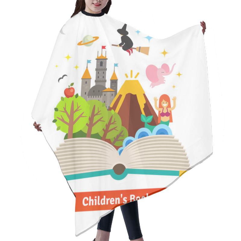 Personality  Imagination Coming To Life In Children Fairy Tail Hair Cutting Cape