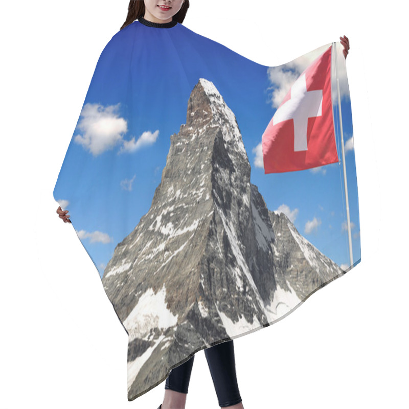 Personality  Matterhorn - Swiss Alps Hair Cutting Cape