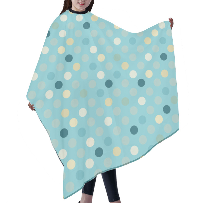 Personality   Polka Dot Seamless Pattern  Hair Cutting Cape