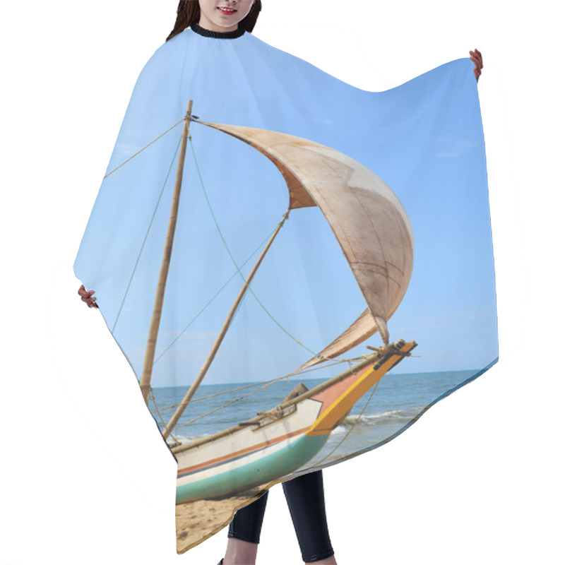 Personality  Fishing Boats Hair Cutting Cape