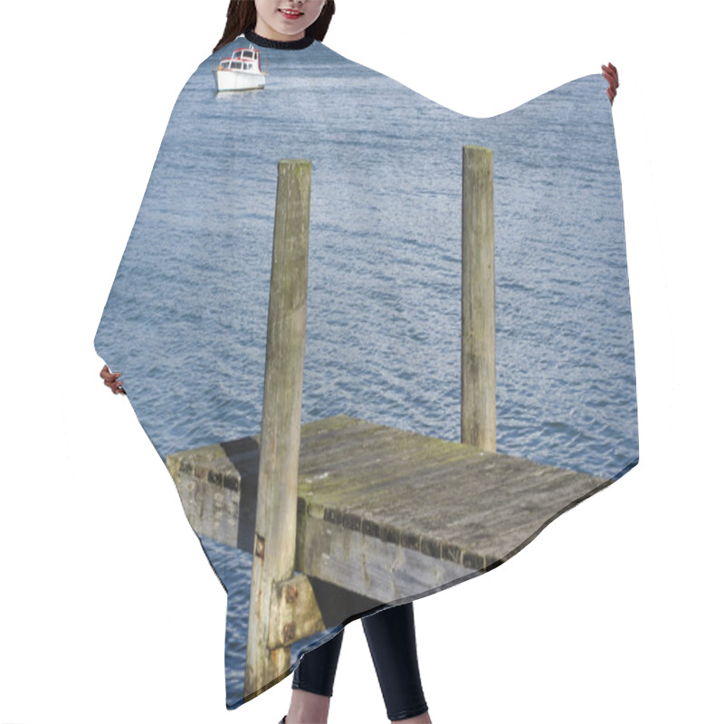 Personality  Boat Pier Hair Cutting Cape