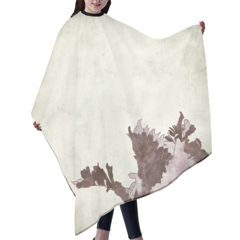 Personality  Textured Old Paper Background   Hair Cutting Cape