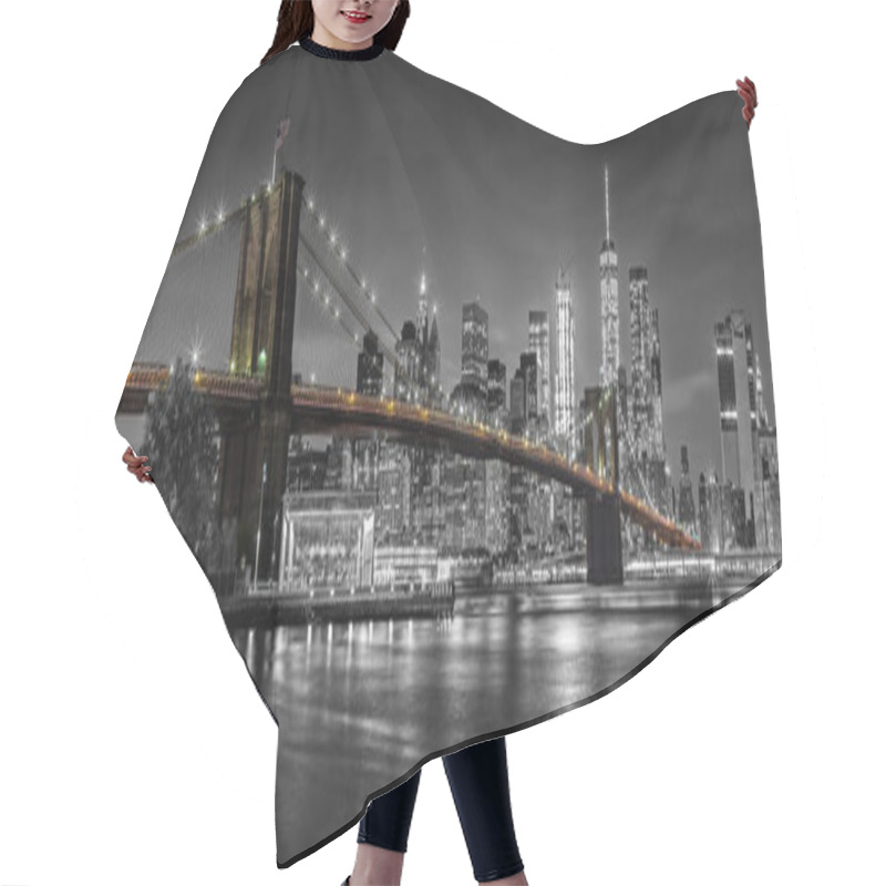 Personality  New York At Night Hair Cutting Cape