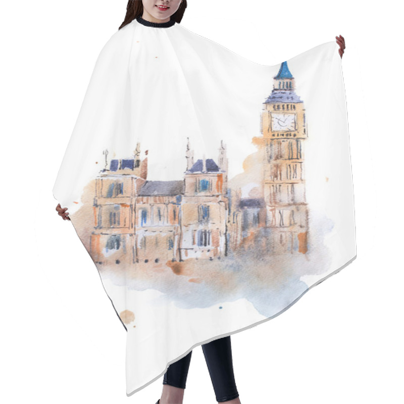 Personality   Westminster Palace In London  Hair Cutting Cape