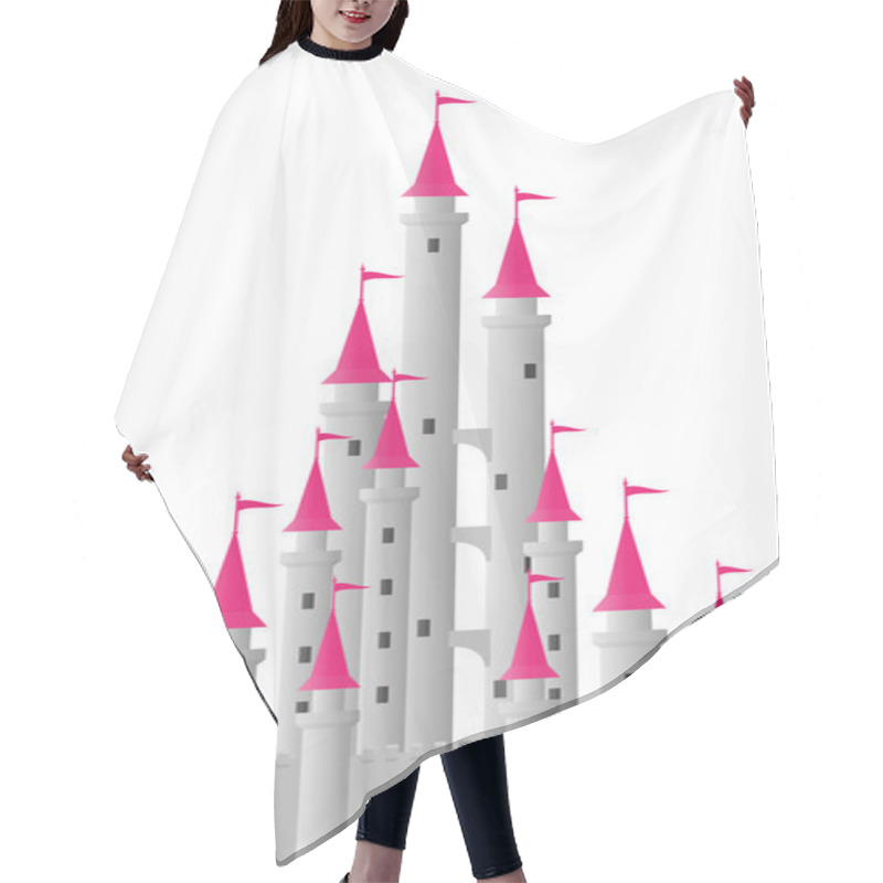 Personality  Fantasy Castle Hair Cutting Cape