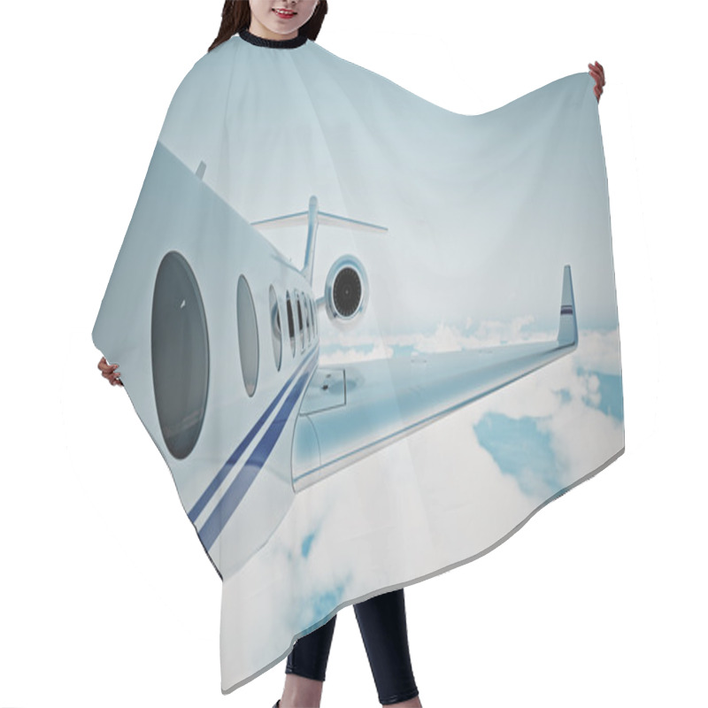 Personality  Private Jet Flying  Hair Cutting Cape