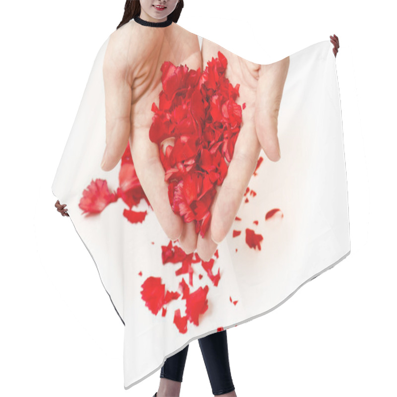 Personality  Petals Hair Cutting Cape