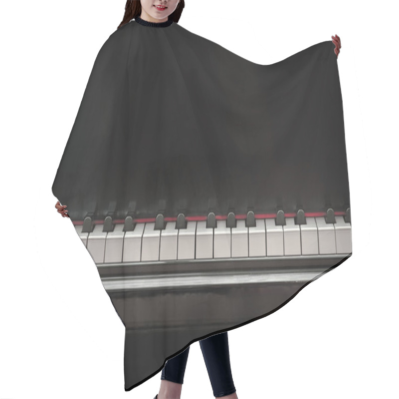 Personality  Old Grand Piano Hair Cutting Cape