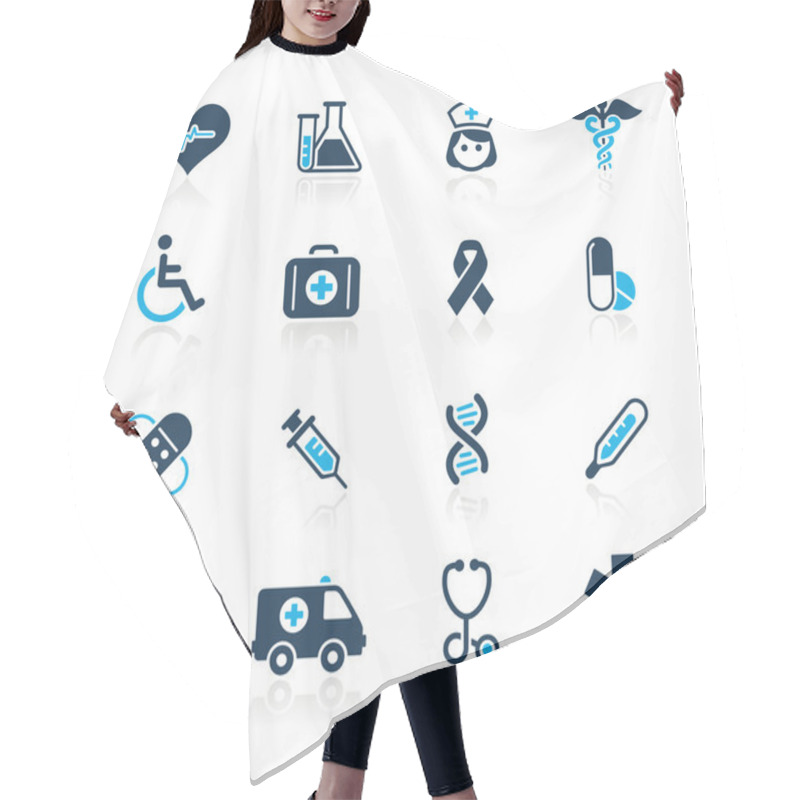 Personality  Medical // Azure Series Hair Cutting Cape