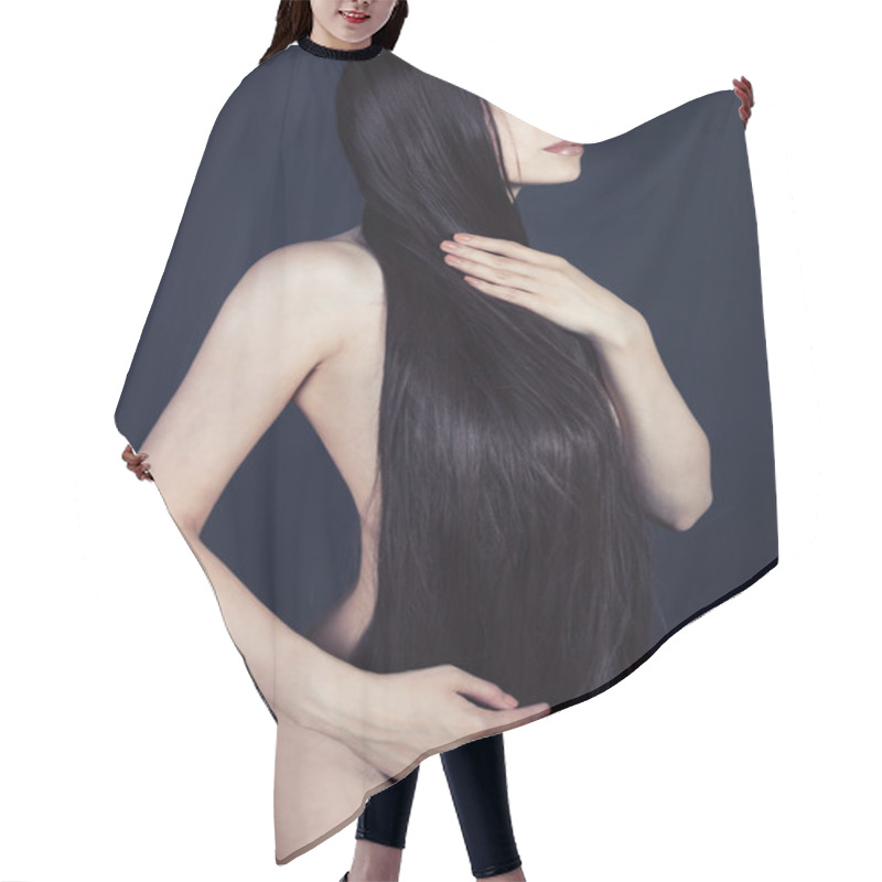 Personality  Art Anatomy Of A Young Girl Hair Cutting Cape