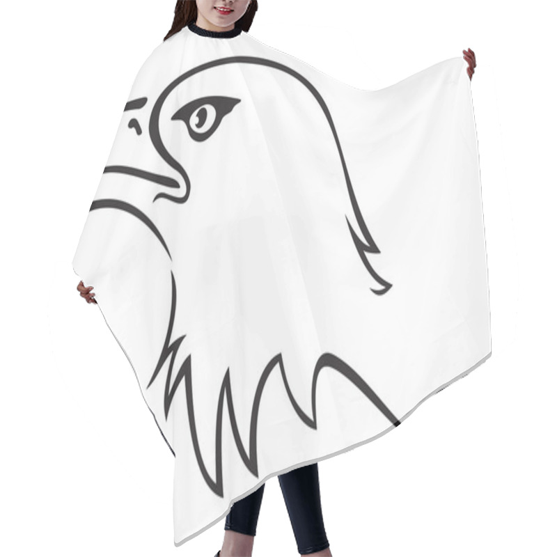 Personality  Eagle Tattoo Hair Cutting Cape