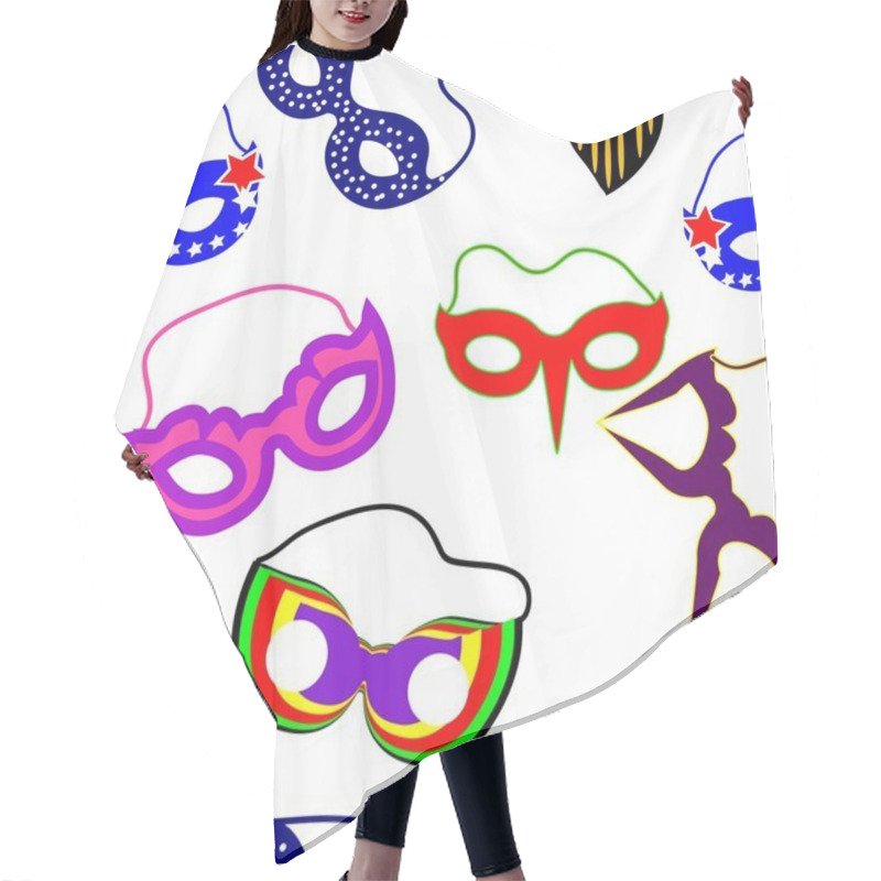 Personality  Carnival Repetition Hair Cutting Cape