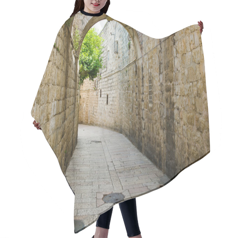 Personality  Via Dolorosa, Jerusalem, Israel Hair Cutting Cape