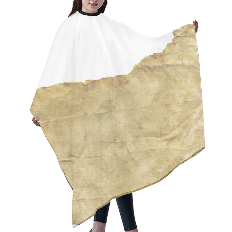 Personality  Antique Paper Hair Cutting Cape