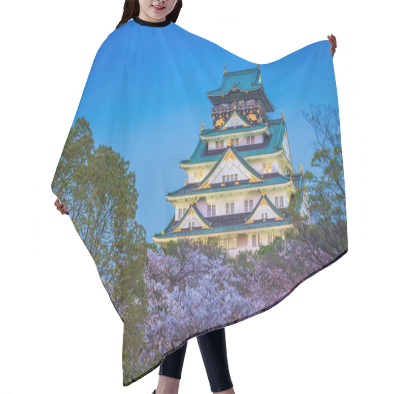 Personality  Osaka, Japan At Osaka Castle  Hair Cutting Cape