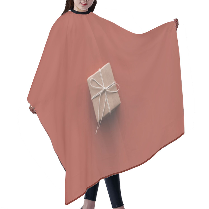 Personality  Christmas Gift Box Hair Cutting Cape