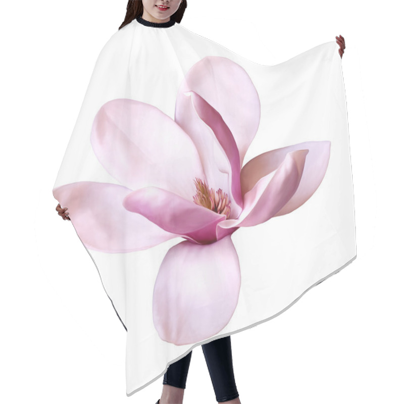 Personality  Magnolia Flower Hair Cutting Cape