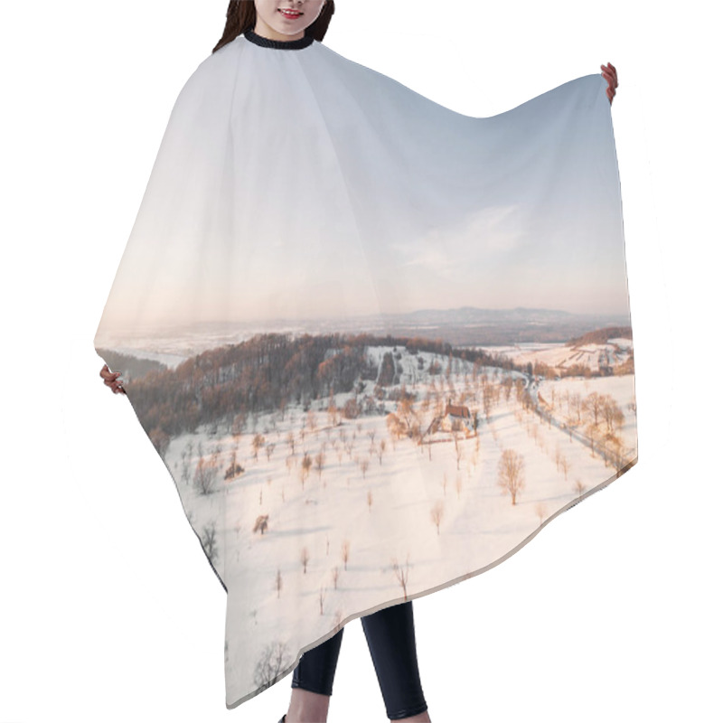 Personality  Snow Hair Cutting Cape