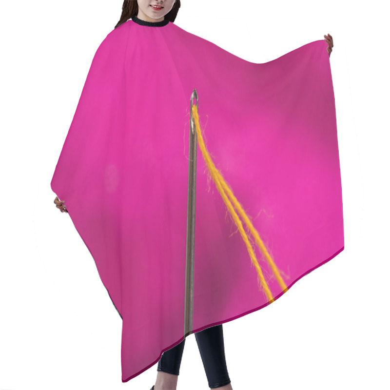 Personality  Needle And Cotton Hair Cutting Cape