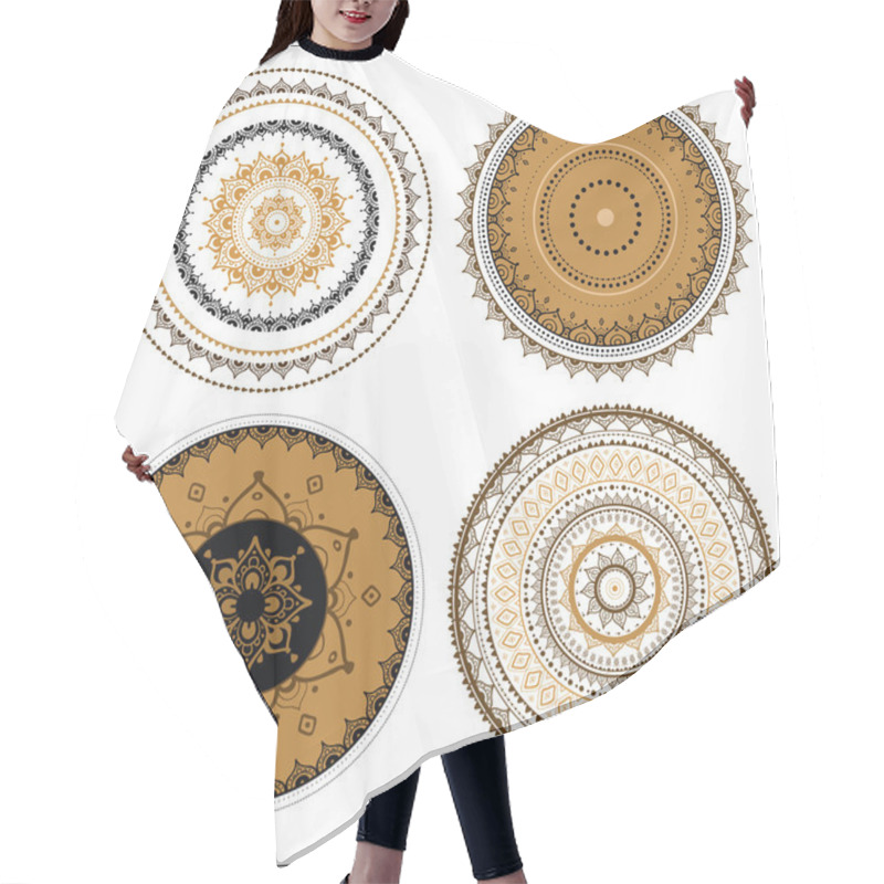 Personality  Mandala Set. Hair Cutting Cape