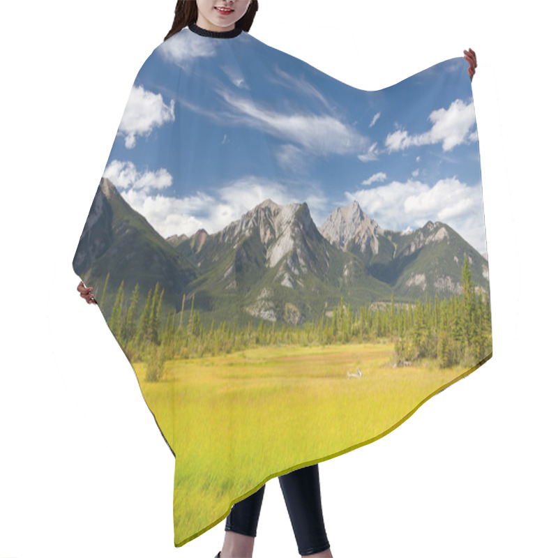 Personality  Beautiful Canadian Landscape, Jasper National Park, Alberta, Canada Hair Cutting Cape