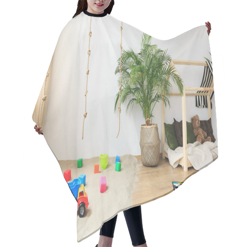 Personality  Child Room In Bohemian Style Hair Cutting Cape