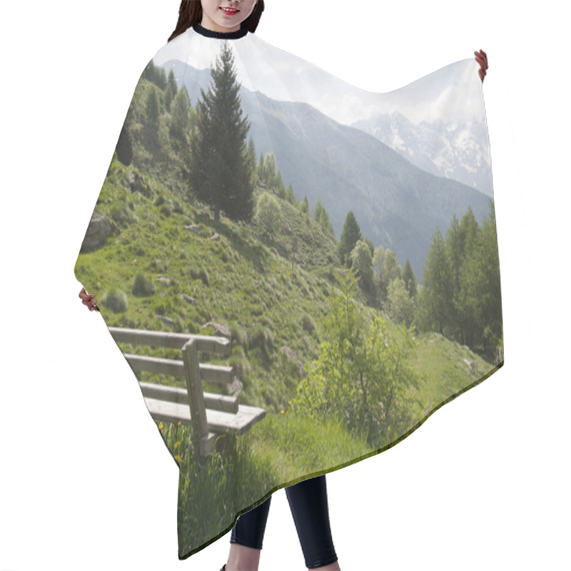 Personality  Adamello Brenta Natural Park Hair Cutting Cape