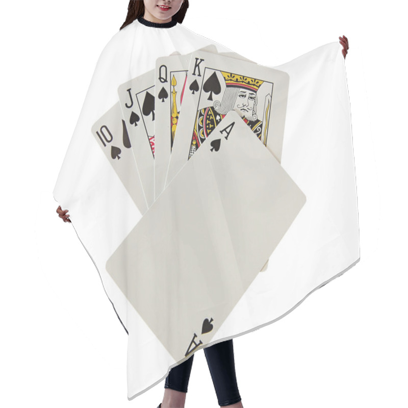 Personality  Cards Hair Cutting Cape