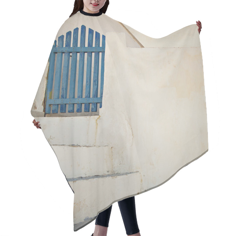 Personality  Blue Gate Hair Cutting Cape