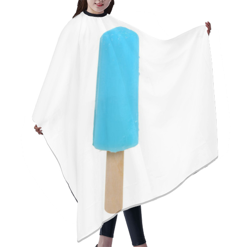 Personality  Small Blue Popsicle Hair Cutting Cape