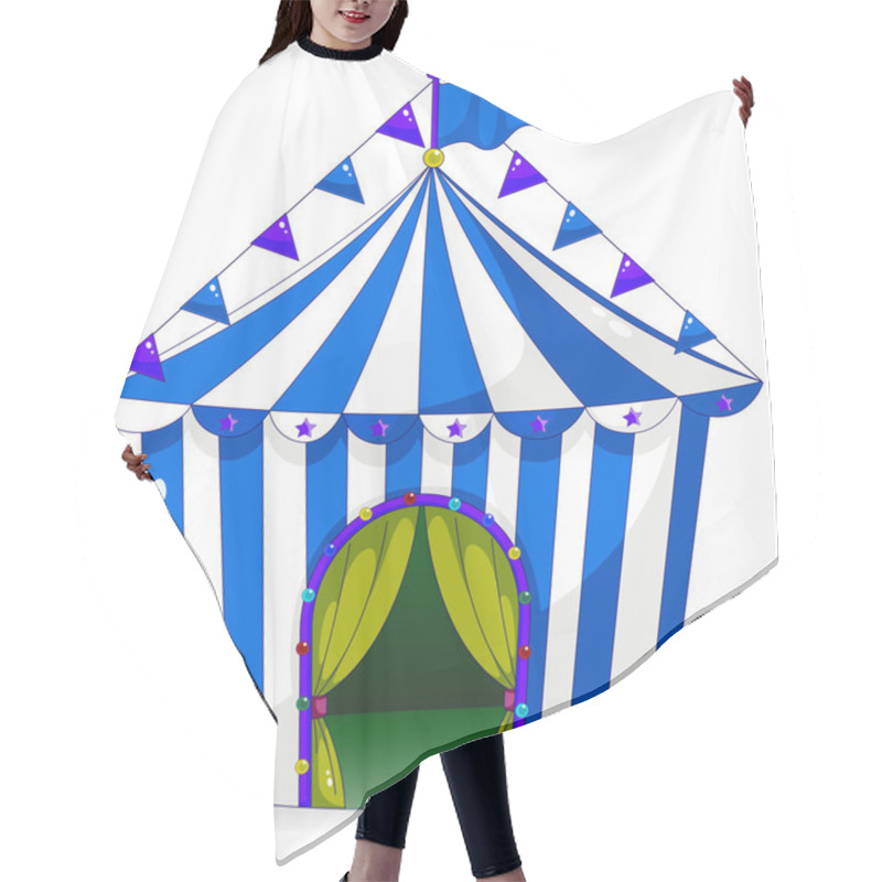 Personality  A Circus Tent Hair Cutting Cape