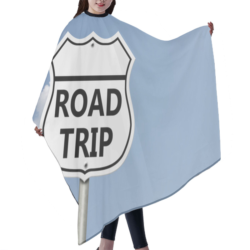 Personality  Taking A Road Trip Hair Cutting Cape