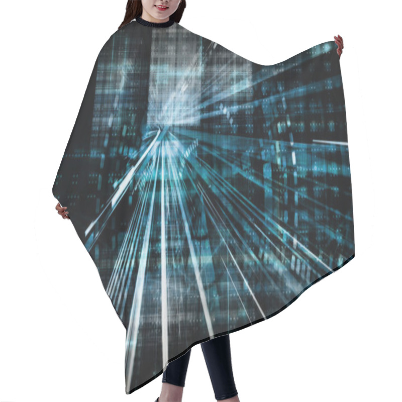 Personality  Open Source Technology Hair Cutting Cape