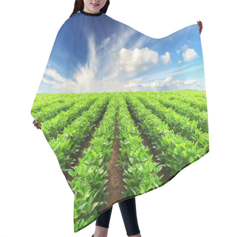 Personality  Rows On Field Hair Cutting Cape