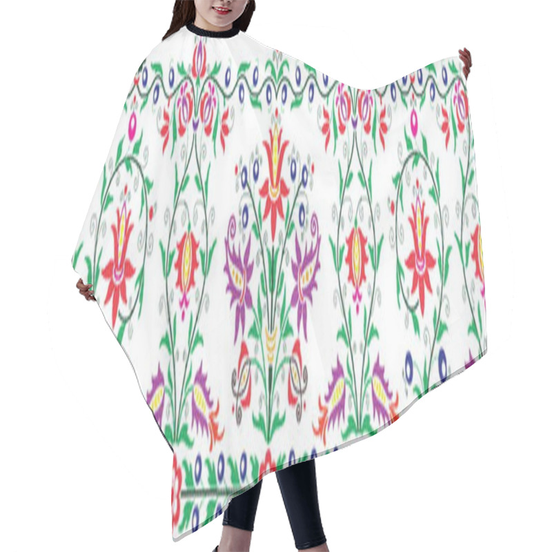 Personality  Hungarian Beautiful Folk Art  Hair Cutting Cape