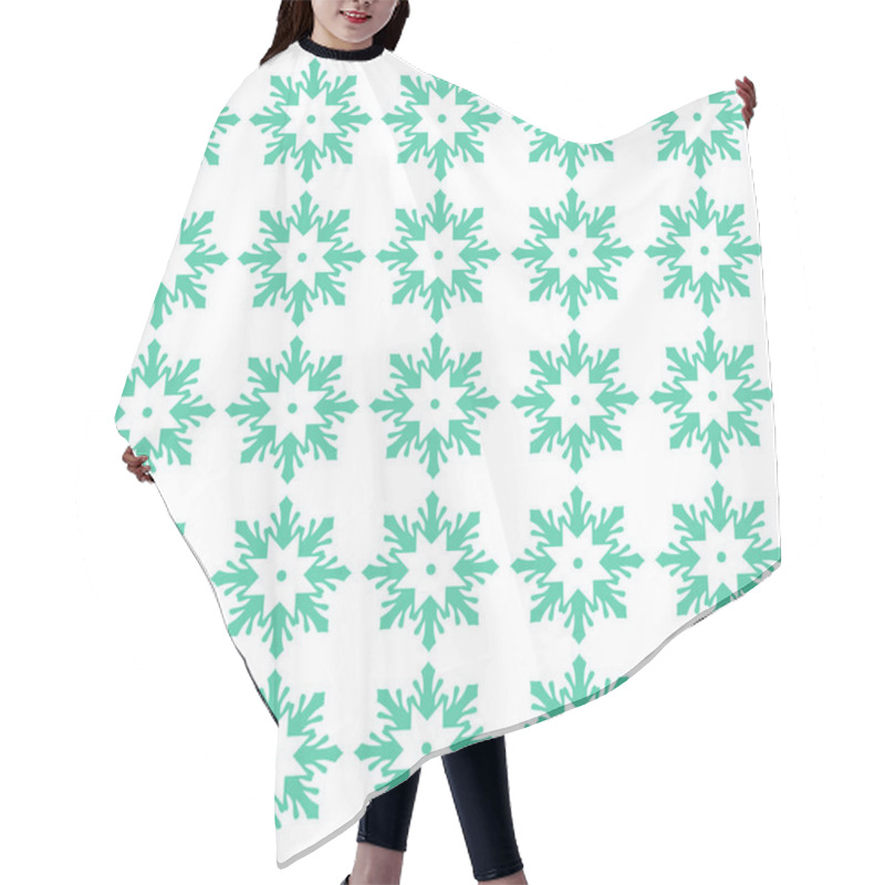 Personality  Winter Christmas Romance Pattern Texture Background Vector Hair Cutting Cape