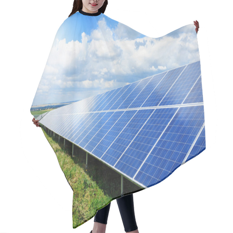 Personality  Solar Panel Hair Cutting Cape