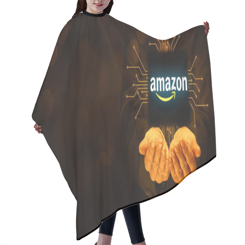 Personality  Amazon Revolutionizing E-commerce And Technology Hair Cutting Cape