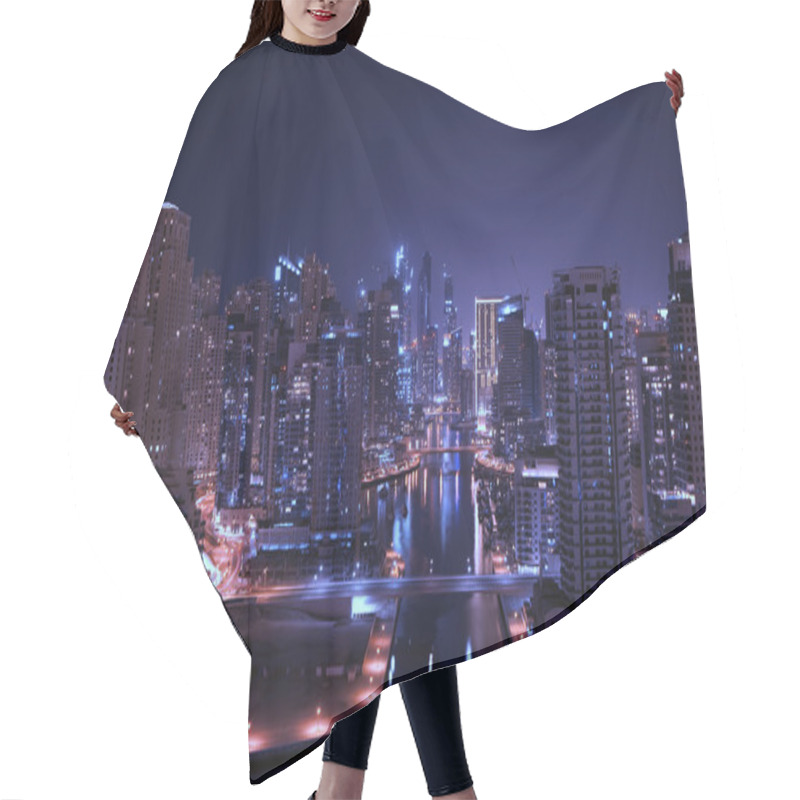 Personality  Dubai In The Night Hair Cutting Cape