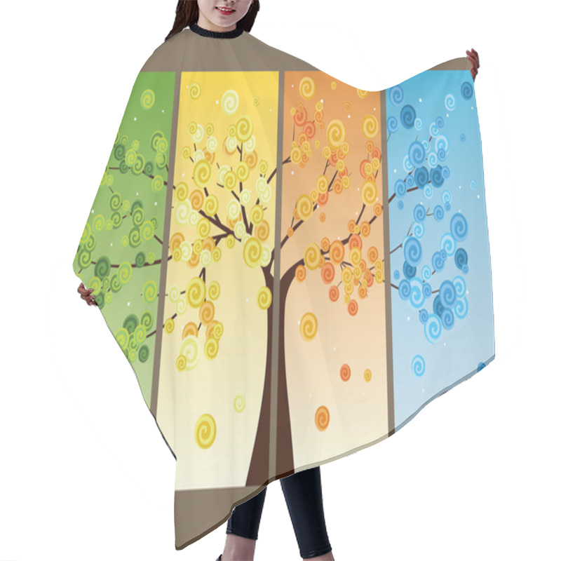 Personality  Four Seasons Hair Cutting Cape