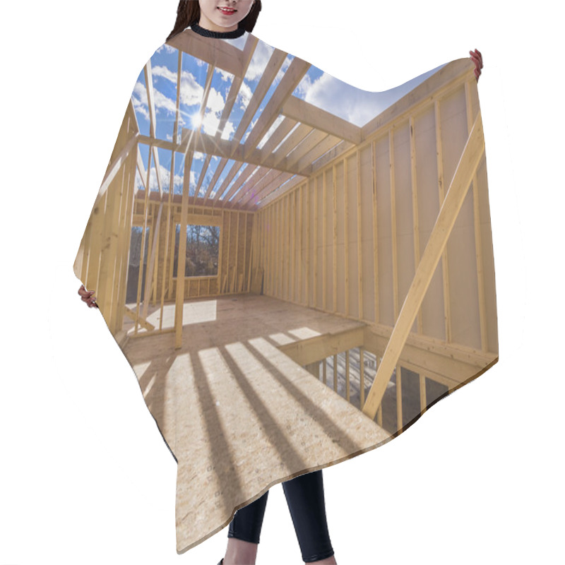 Personality  New Framing House Construction Hair Cutting Cape