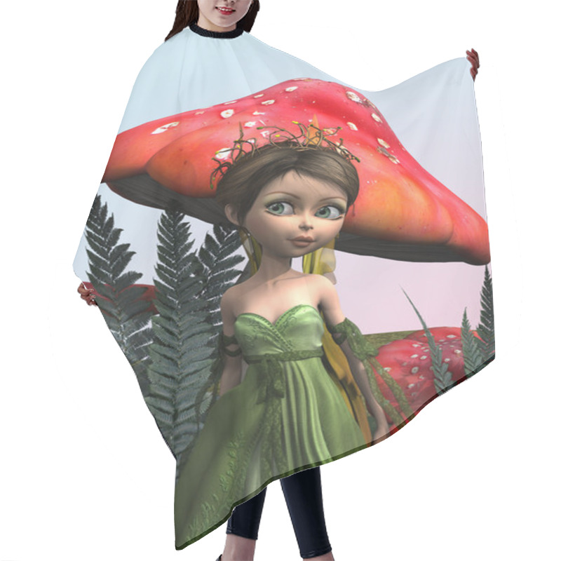 Personality  Fairy In Woodland Hair Cutting Cape